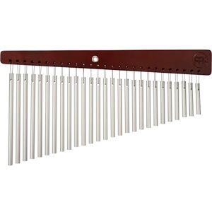 Meinl Percussion Vintage Series Chime Small Musical Instrument with 27 Sound Bars 1-row Wood and Aluminum, Brown and Silver (CH27VWB) Meinl Percussion Vintage Series Chime Small Musical Instrument with 27 Sound Bars 1-row Wood and Aluminum, Brown and Silver (CH27VWB)