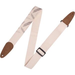Levy's Leathers MC8U-007 2" cotton guitar strap with decorative print and suede ends. Tri-glide adjustable to 65 Levy's Leathers MC8U-007 2" cotton guitar strap with decorative print and suede ends. Tri-glide adjustable to 65