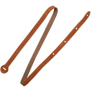 Levy's Leathers Ms19-brn Suede Leather Mandolin Strap Brown Levy's Leathers Ms19-brn Suede Leather Mandolin Strap Brown