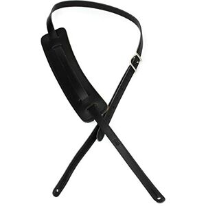 Levy's Levys Leathers M25-BLK 50s-Style Veg-Tan Leather Guitar Strap, Black Levy's Levys Leathers M25-BLK 50s-Style Veg-Tan Leather Guitar Strap, Black