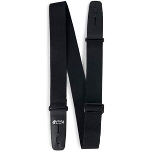 MARTIN C F Guitar Strap Cotton Weave Lock-It Black MARTIN C F Guitar Strap Cotton Weave Lock-It Black