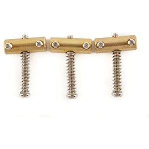 Fender American Vintage Telecaster Compensated Bridge Saddles, Brass Fender American Vintage Telecaster Compensated Bridge Saddles, Brass