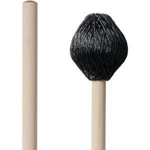 Vic Firth Corpsmaster® Series Marimba Mallets M187 Yarn Weighted Rubber Core Medium Hard Black Vic Firth Corpsmaster® Series Marimba Mallets M187 Yarn Weighted Rubber Core Medium Hard Black