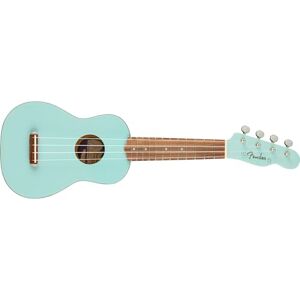 Fender Venice Soprano Ukulele, Walnut Fingerboard, Daphne Blue, Comes with Free Virtual Lessons Fender Venice Soprano Ukulele, Walnut Fingerboard, Daphne Blue, Comes with Free Virtual Lessons
