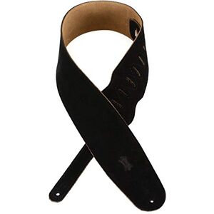 Levy's Leathers Ms4-blk Suede Leather Bass Strap Black Levy's Leathers Ms4-blk Suede Leather Bass Strap Black