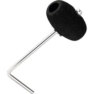 Meinl Percussion Hammer Head Beater L-Shaped Soft Foam Beater for Foot Pedals Hammer-Head-Shape Foam Rubber, Black (BBB3) Meinl Percussion Hammer Head Beater L-Shaped Soft Foam Beater for Foot Pedals Hammer-Head-Shape Foam Rubber, Black (BBB3)