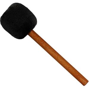 Sonic Energy Gong Beater Black – 34 cm – Made of Wool and Synthetic Fleece – Sapele Wood Handle – For Gong Players, Percussion, Meditation (MGB-S) Sonic Energy Gong Beater Black – 34 cm – Made of Wool and Synthetic Fleece – Sapele Wood Handle – For Gong Players, Percussion, Meditation (MGB-S)