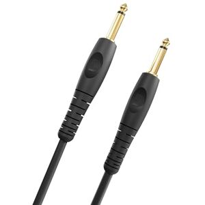 Waves D’Addario Accessories Custom Series Guitar Cables Instrument Cable with ¼ Inch Ends High Performance Guitar Cord For Guitars, Bass, Keyboards Mono Straight End, 5 feet Waves D’Addario Accessories Custom Series Guitar Cables Instrument Cable with ¼ Inch Ends High Performance Guitar Cord For Guitars, Bass, Keyboards Mono Straight End, 5 feet