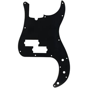 Fender 3-ply, black, 13-hole mount precision bass pick guard (with truss rod notch), 099-1352-000 Fender 3-ply, black, 13-hole mount precision bass pick guard (with truss rod notch), 099-1352-000