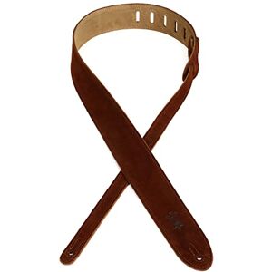Levy's Leathers Ms12-brn 2 inch Suede Leather Strap Brown Levy's Leathers Ms12-brn 2 inch Suede Leather Strap Brown