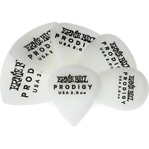 Ernie Ball 2.0 mm White Multipack Prodigy Picks 6-pack Ernie Ball 2.0 mm White Multipack Prodigy Picks 6-pack
