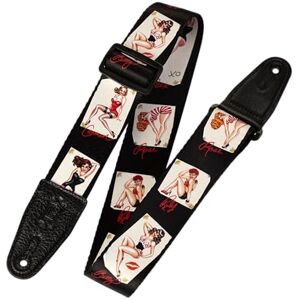Levy's Leathers MPS2-072 2 inch Polyester Sonic Art Series Guitar Strap Levy's Leathers MPS2-072 2 inch Polyester Sonic Art Series Guitar Strap