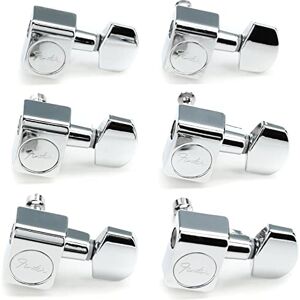 Fender American Professional Staggered Stratocaster/Telecaster Tuning Maschines Set, 0990820100 Fender American Professional Staggered Stratocaster/Telecaster Tuning Maschines Set, 0990820100
