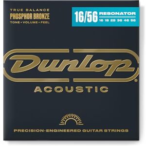 Dunlop DOP1656 Resonator Phosphor Strings (Pack of 7) Dunlop DOP1656 Resonator Phosphor Strings (Pack of 7)