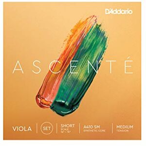 D'Addario Ascenté Viola Strings A410 SM Medium Tension Full Set Short Scale D'Addario Ascenté Viola Strings A410 SM Medium Tension Full Set Short Scale
