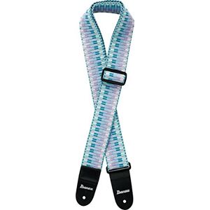 Ibanez GSB50-C5 50mm Braided Strap Adjustable 50mm Blue Ibanez GSB50-C5 50mm Braided Strap Adjustable 50mm Blue