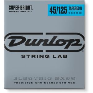 Dunlop Super Bright Nickel Wound Tapered Bass 45-125 5-String (DBSBN45125T) Dunlop Super Bright Nickel Wound Tapered Bass 45-125 5-String (DBSBN45125T)
