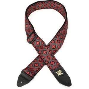 Ernie Ball Red King Jacquard Guitar Strap Ernie Ball Red King Jacquard Guitar Strap