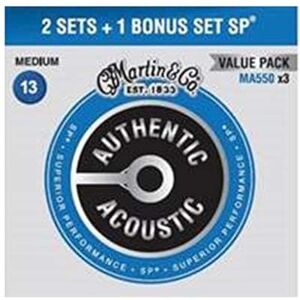 MARTIN Authentic Acoustic SP Phosphor Bronze Medium ( 13-56 ) LIMITED ( 3 FOR 2 ) MARTIN Authentic Acoustic SP Phosphor Bronze Medium ( 13-56 ) LIMITED ( 3 FOR 2 )