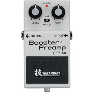 Boss BP-1W Booster/Preamp Premium Waza Craft Guitar Effect Pedal with Analog Circuitry Vintage Sounds from the CE-1 Chorus Ensemble & Roland RE-201 Space Echo Standard & Vintage Buffer Boss BP-1W Booster/Preamp Premium Waza Craft Guitar Effect Pedal with Analog Circuitry Vintage Sounds from the CE-1 Chorus Ensemble & Roland RE-201 Space Echo Standard & Vintage Buffer