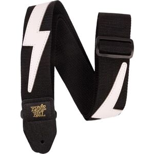 Ernie Ball Premium Guitar Strap/Bass Strap White Lightning Ernie Ball Premium Guitar Strap/Bass Strap White Lightning
