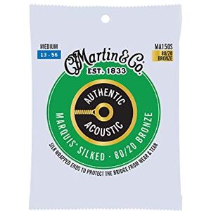 MARTIN MA150S Authentic Acoustic Marquis Silked 80/20 Bronze Medium ( 13-56 ) MARTIN MA150S Authentic Acoustic Marquis Silked 80/20 Bronze Medium ( 13-56 )