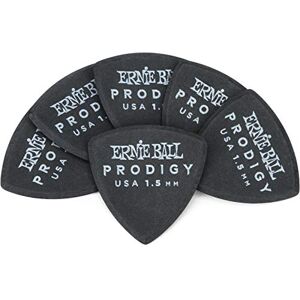 Ernie Ball 1.5 mm Black Large Shield Prodigy Picks 6-pack Ernie Ball 1.5 mm Black Large Shield Prodigy Picks 6-pack