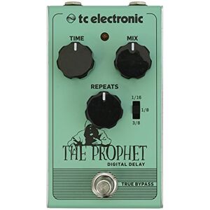 TC Electronic THE PROPHET DIGITAL DELAY Studio-Quality Digital Delay with Award-Winning Algorithm TC Electronic THE PROPHET DIGITAL DELAY Studio-Quality Digital Delay with Award-Winning Algorithm