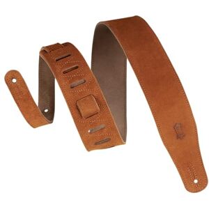 Levy's MS26‐HNY 2.5-inch Suede Leather Strap Honey Levy's MS26‐HNY 2.5-inch Suede Leather Strap Honey
