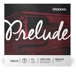 D'Addario J1013 1/2M Prelude 1/2 Scale Medium Tension Single G String for Cello D'Addario J1013 1/2M Prelude 1/2 Scale Medium Tension Single G String for Cello