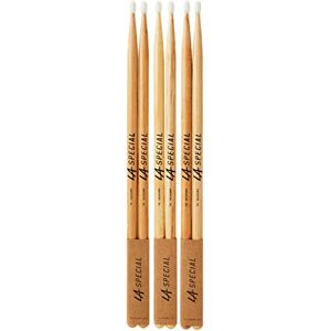 ProMark LA Specials Drum Sticks 7A Drumsticks Drum Sticks Set for Acoustic Drums or Electronic Drums Oval Nylon Tip Hickory Drumsticks Consistent Weight and Pitch 3 Pairs ProMark LA Specials Drum Sticks 7A Drumsticks Drum Sticks Set for Acoustic Drums or Electronic Drums Oval Nylon Tip Hickory Drumsticks Consistent Weight and Pitch 3 Pairs