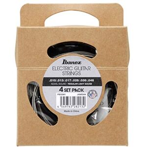 Ibanez PIEGS61 Electric Guitar Strings 4 Set Pack, Nickel Wound Ibanez PIEGS61 Electric Guitar Strings 4 Set Pack, Nickel Wound
