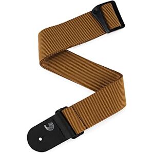 Waves D'Addario Accessories Guitar Strap Adjustable Electric, Acoustic & Bass Guitar Strap Classic Tweed Brown Cotton Strap Waves D'Addario Accessories Guitar Strap Adjustable Electric, Acoustic & Bass Guitar Strap Classic Tweed Brown Cotton Strap