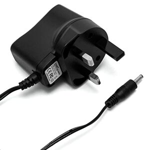 Tiger Music Stand Light Power Adaptor - UK Mains Plug - 3m Cable