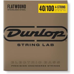 Dunlop DBFS40100 40-100 Long Scale Flat String Set Dunlop DBFS40100 40-100 Long Scale Flat String Set