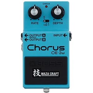 Boss CE-2W Chorus Premium Waza Craft Guitar Effect Pedal with Analog Circuitry True Reproduction of the Legendary CE-2 & CE-1 Chorus Pedals Made in Japan Boss CE-2W Chorus Premium Waza Craft Guitar Effect Pedal with Analog Circuitry True Reproduction of the Legendary CE-2 & CE-1 Chorus Pedals Made in Japan