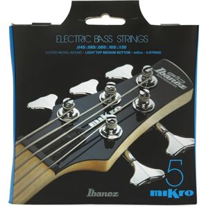 Ibanez IEBS5CM IEBS 5 Coated Nickel Wound Micro Bass Guitar Strings Ibanez IEBS5CM IEBS 5 Coated Nickel Wound Micro Bass Guitar Strings