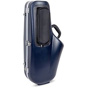 Crossrock ABS Alto Saxophone Case Contoured Blue Shell, Shoulder Strap, Storage Pocket, Plush Lining – Durable ABS Hard Case -Blue (CRA862ASBL) Crossrock ABS Alto Saxophone Case Contoured Blue Shell, Shoulder Strap, Storage Pocket, Plush Lining – Durable ABS Hard Case -Blue (CRA862ASBL)