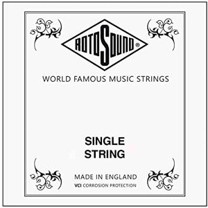 Rotosound Strings for Electric Bass TRU BASS NYLON FLATWOUND Single String HIGH C NYLON FLATW TBL050 Rotosound Strings for Electric Bass TRU BASS NYLON FLATWOUND Single String HIGH C NYLON FLATW TBL050