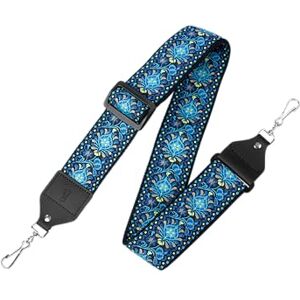 Levy's Leathers M10HT-04 2 inch Hootenanny Jaquard Banjo Strap Levy's Leathers M10HT-04 2 inch Hootenanny Jaquard Banjo Strap