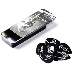 Dunlop JHPT05H 12 PICKS TIN BOX JIMI HENDRIX HEAVY Dunlop JHPT05H 12 PICKS TIN BOX JIMI HENDRIX HEAVY