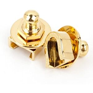 Fender 002-2043-049 Strap Locks for Electric Guitar, Gold Fender 002-2043-049 Strap Locks for Electric Guitar, Gold