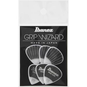 Ibanez GRIP WIZARD PPA16HSG-WH Set of 6 Plectrums with Grip Sand 1.0 mm White Ibanez GRIP WIZARD PPA16HSG-WH Set of 6 Plectrums with Grip Sand 1.0 mm White