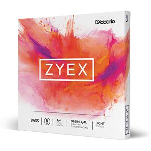 D'Addario Zyex 4/4 Scale Light Tension Bass E-String D'Addario Zyex 4/4 Scale Light Tension Bass E-String
