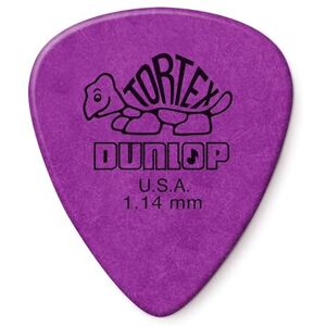 Dunlop 418R Tortex Guitar Picks (pack of 72) Purple 1.14mm Dunlop 418R Tortex Guitar Picks (pack of 72) Purple 1.14mm