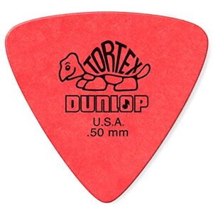 Dunlop 431R.50 Guitar Picks, 0.50 mm, Red Dunlop 431R.50 Guitar Picks, 0.50 mm, Red