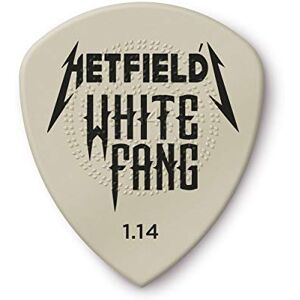 Dunlop Picks Hetfield White Fang Flow 1.14mm Refill Bag 24 Dunlop Picks Hetfield White Fang Flow 1.14mm Refill Bag 24