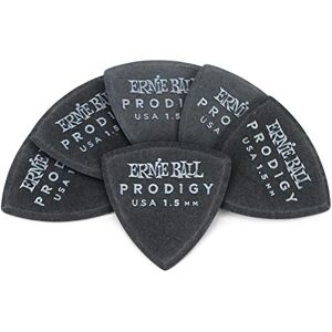 Ernie Ball 1.5 mm Black Shield Prodigy Picks 6-pack Ernie Ball 1.5 mm Black Shield Prodigy Picks 6-pack