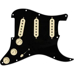 Fender ® Pre-wired Pickguard Strat® Custom Shop FAT 50's S/S/S Black, 0992340506 Fender ® Pre-wired Pickguard Strat® Custom Shop FAT 50's S/S/S Black, 0992340506
