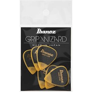 Ibanez Flat Pick Sand Grip Yellow Pack of 6 (PPA14HSG-YE) Ibanez Flat Pick Sand Grip Yellow Pack of 6 (PPA14HSG-YE)